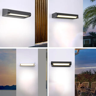 Cletus - Long Strip Rotatable LED Aluminium IP65  Wall Lamp
