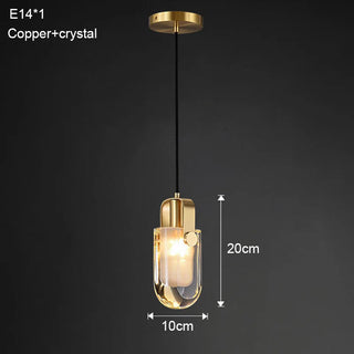 Glory - Postmodern Simple Crystal Luxury Hanging Lamp