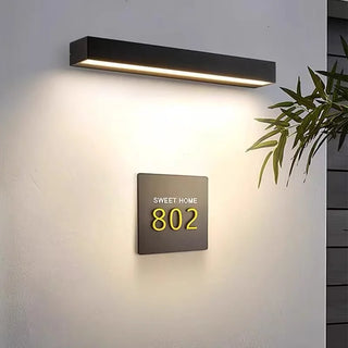 Harbee - Villa Outdoor Rectangle Modern Light Bar