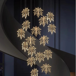 Mariana - Modern Leaf Pendant Chandelier