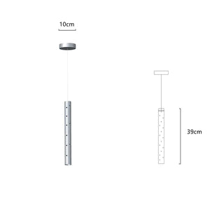 Kiyoshi - Modern LED Tube Hanging Ceiling Light