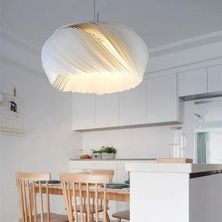 Mila - Acrylic Feather Twisted Pendant Ceiling Light Chandelier