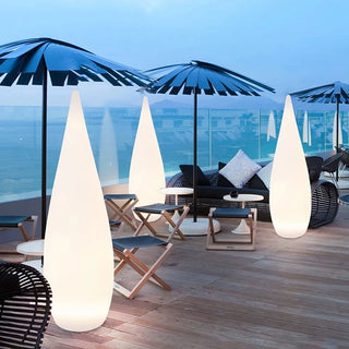 Aquessa - RGB Water Drop Outdoor Floor Lamp