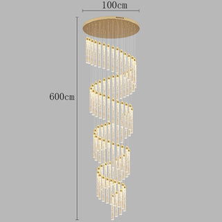 Lina - Crystal Ceiling Pendant Chandelier