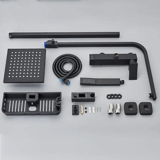 Girolamo - Rain Shower Head Bath Faucet Wall Mounted Shower Mixer Tap