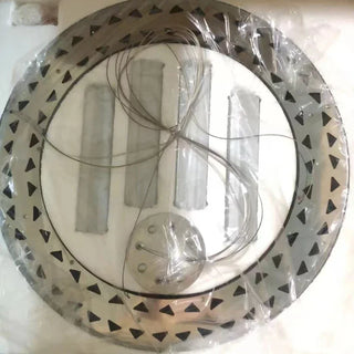 Jason - Up/Down Crystal Glass Round Hanging Ceiling Light Chandelier