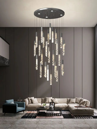 Rufus - Crystal Pendant Ceiling Chandelier