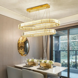 Curl - Hanging Tiered Ceiling Chandelier