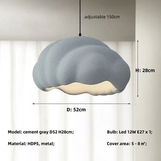 Rasina - Wabi Sabi Droplight Cloud Ceiling Pendant Light
