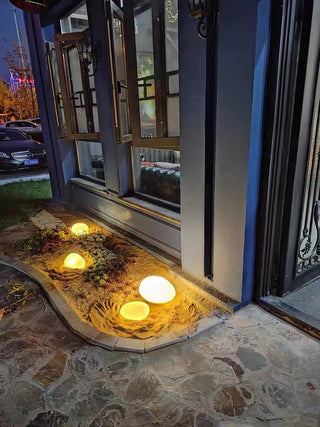 Hipolito - LED Waterproof  USB Chargeable RGB Color Indoor& Outdoor Stone Landscape Lighting