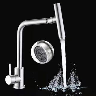 Damiano - 360 Swivel Hot/Cold Mixer Stainless Steel Kitchen Tap