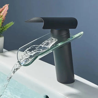 Zale - Waterfall Single Lever Modern Bathroom Tap