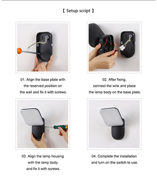 Theodore - Modern Smart LED Outdoor Wall Light