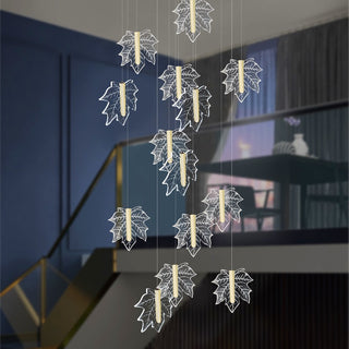 Mariana - Modern Leaf Pendant Chandelier