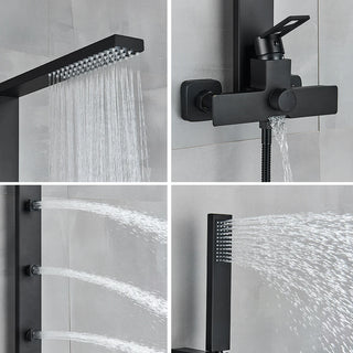 Beverly - Rainfall Thermostatic Shower Set with Body Jets