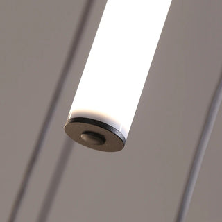 Freeda - LED Hanging Tube Modern Round Chandelier