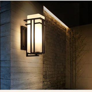 Fransis - Simple Modern Outdoor  Waterproof Glass Wall Lamp