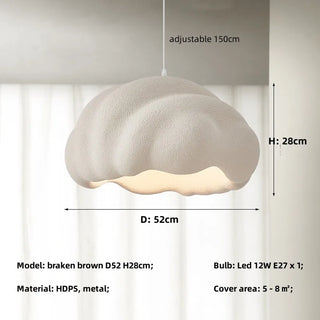 Rasina - Wabi Sabi Droplight Cloud Ceiling Pendant Light