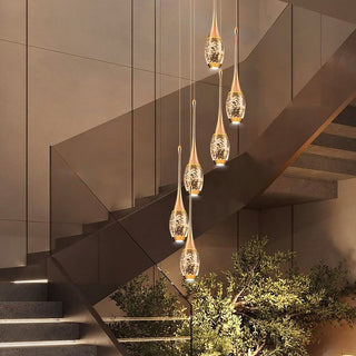 Martina - Crystal Pendant Hanging Chandelier