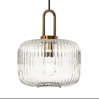 Carolina - Vintage Stained Glass Hanging Pendant Light
