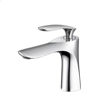 Melony - Modern Brass Single Lever Deck Mounted Basin Mixer Tap