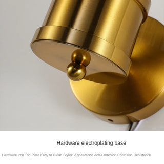 Malon - Modern Gold Luster Crystal Up/Down Wall Light