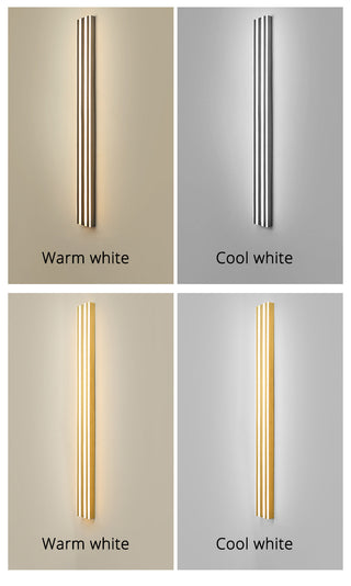 Yestine - Stripe Gold Modern LED Outdoor Wall light Bar