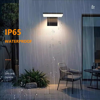 Jase - IP65 Waterproof Motion Sensor Auto On/Off Wall Light with Adjustable Angle