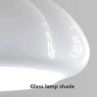 Lugo - Modern Abstract Glass Pumpkin Hanging Pendant Ceiling Light