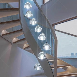 Eddy - Crystal Pendant Hanging Chandelier