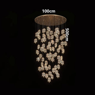 Mariana - Modern Leaf Pendant Chandelier