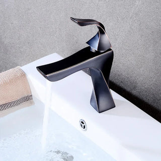 Melony - Twisted Bathroom Single Handle Basin Tap