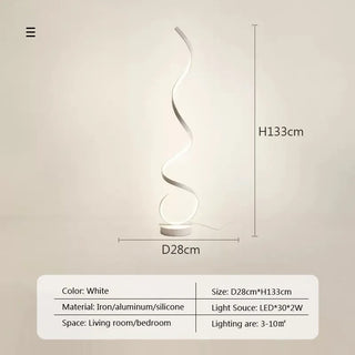 Remmy - Sleek Modern LED Floor Lamp