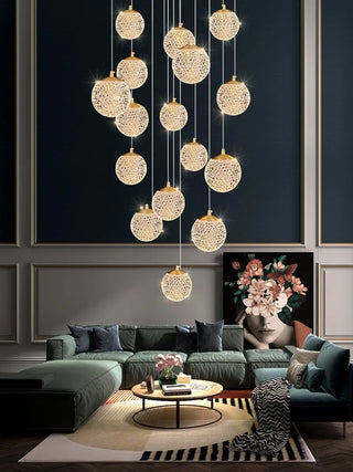 Heloisa - Spiral Hanging Ceiling Pendant Chandelier