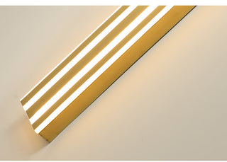 Yestine - Stripe Gold Modern LED Outdoor Wall light Bar