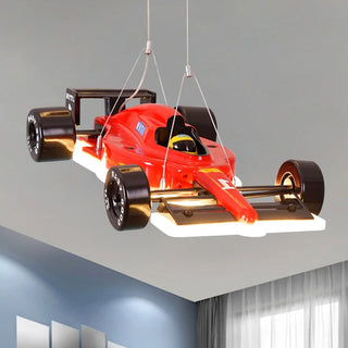 Niklas - Boys Ceiling Light Hanging Racing Car