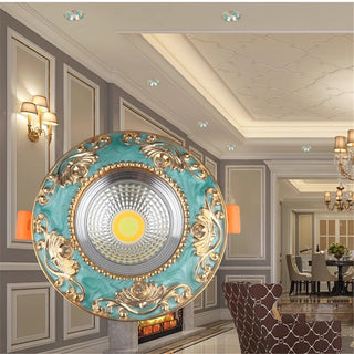 Malcolm - Vintage American Style Octagon Recessed Ceiling Down light