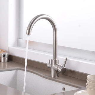 Maryjo - Deck Mounted Hot/Cold Mixer Dual Handle Tap