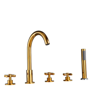 Kory - Modern 5 Piece Bathtub Tap/Shower Set