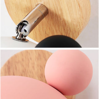 Panya - Wooden Modern Nordic Round Wall Light
