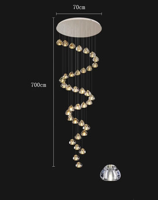 Eddy - Crystal Pendant Hanging Chandelier