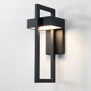 Merlen - Modern Black Outdoor Wall Light