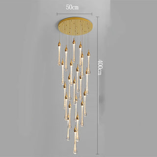 Harraz - Crystal Pendant Ceiling Chandelier