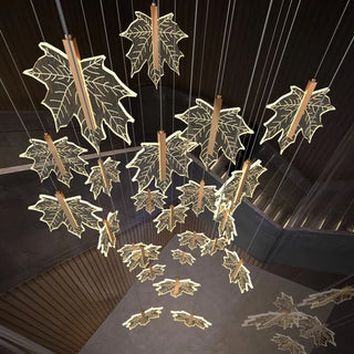 Mariana - Modern Leaf Pendant Chandelier