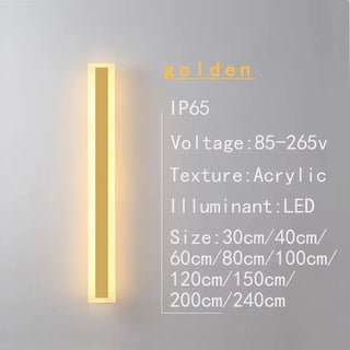 Olwina - Modern LED Strip Bar Wall Light
