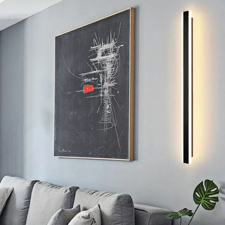 Emlen  - Rounded Rectangle Long Wall Light Bar