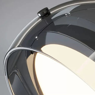 Daniel - Coloured Glass Round Hanging Pendant Ceiling Light