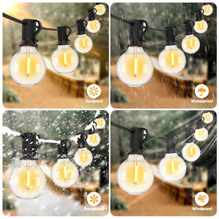 Stasia - Shatterproof G40 Lights Waterproof Garland Outdoor Decor