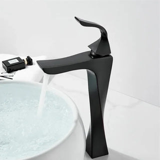 Melony - Twisted Bathroom Single Handle Basin Tap
