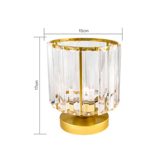 Calra - Patterned Glass K9 Crystal Hanging LED Pendant Lights